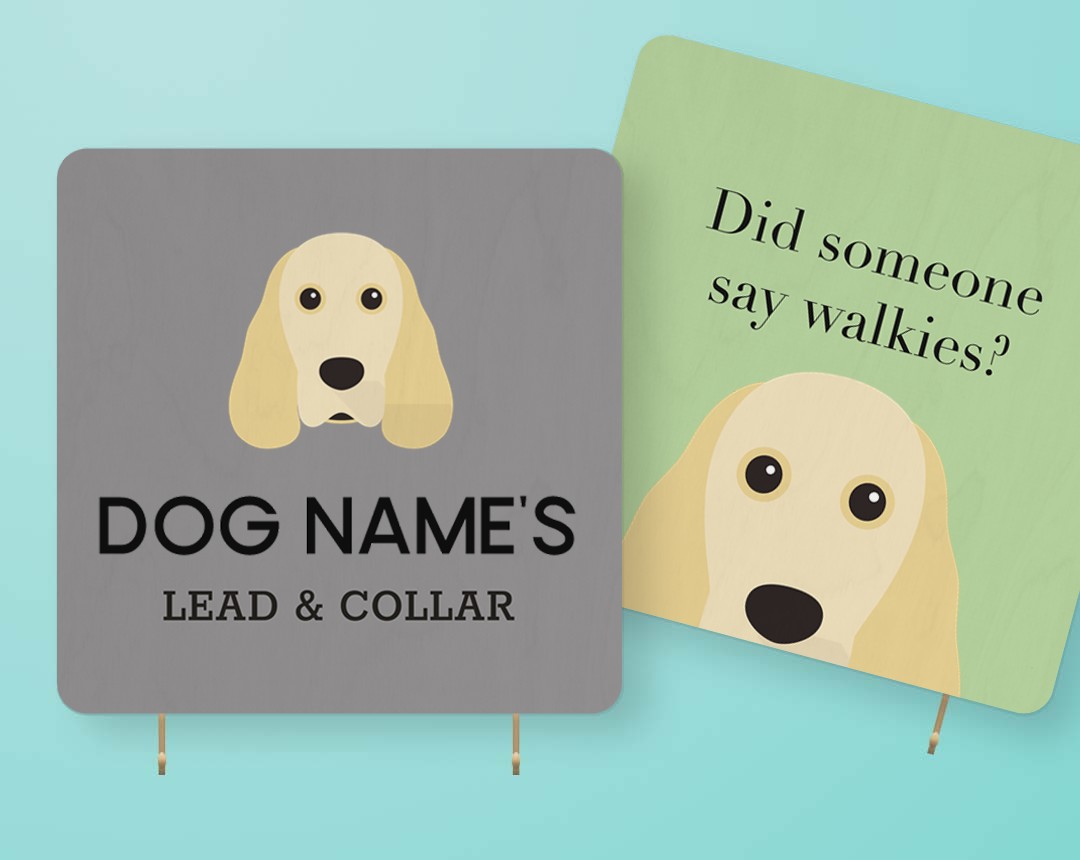 Personalized Lead & Collar Hangers