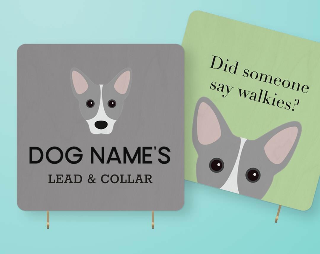 Personalized Lead & Collar Hangers