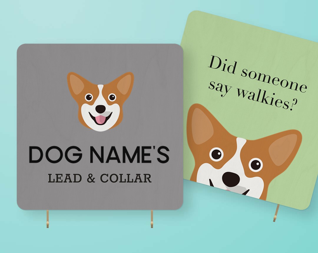 Personalized Lead & Collar Hangers
