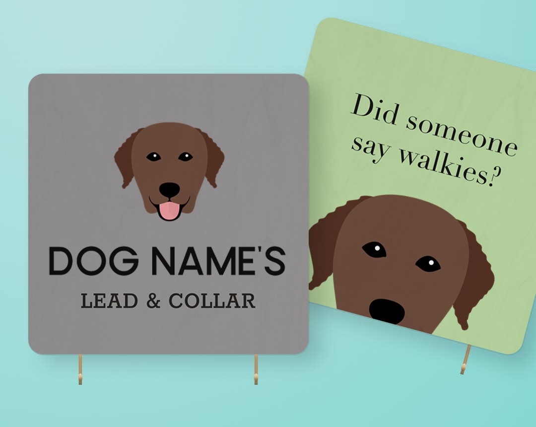 Personalized Lead & Collar Hangers
