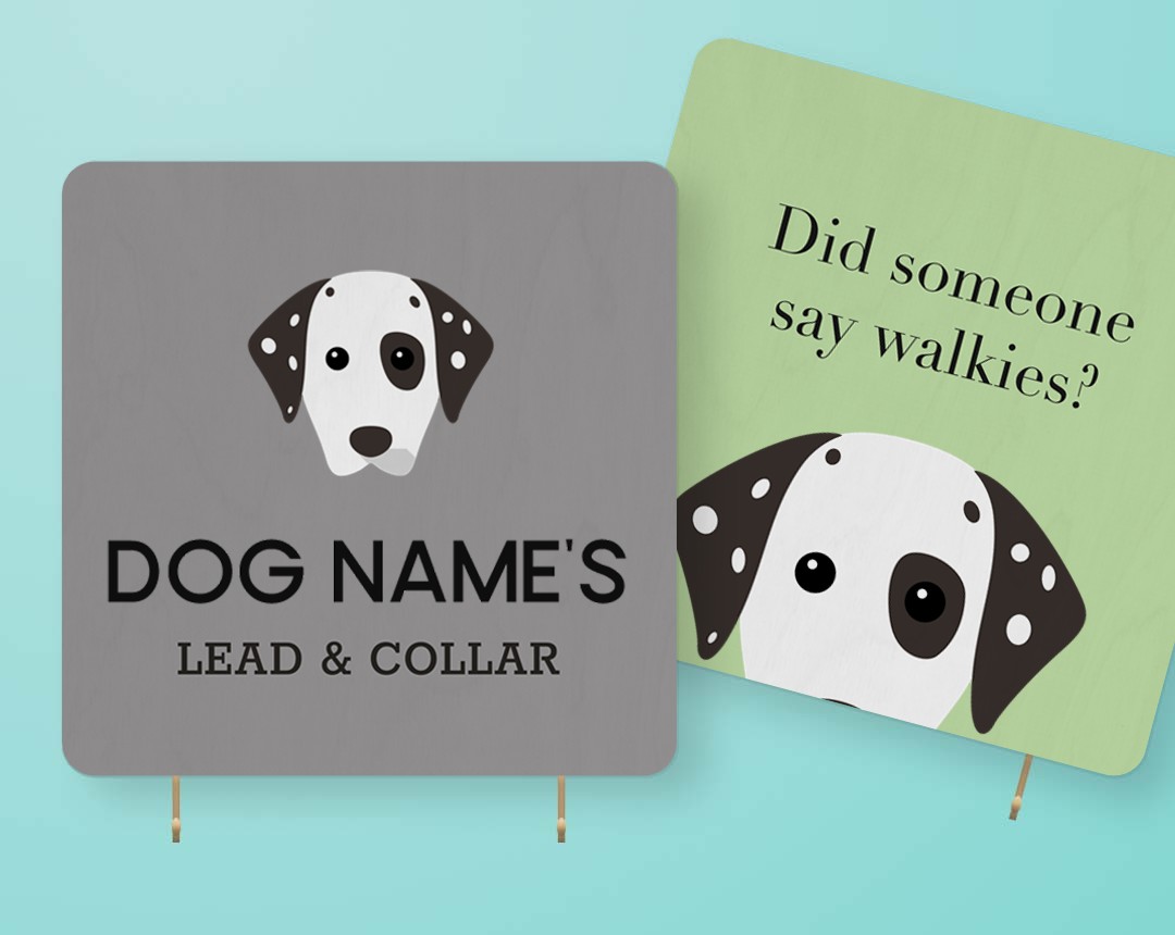 Personalized Lead & Collar Hangers