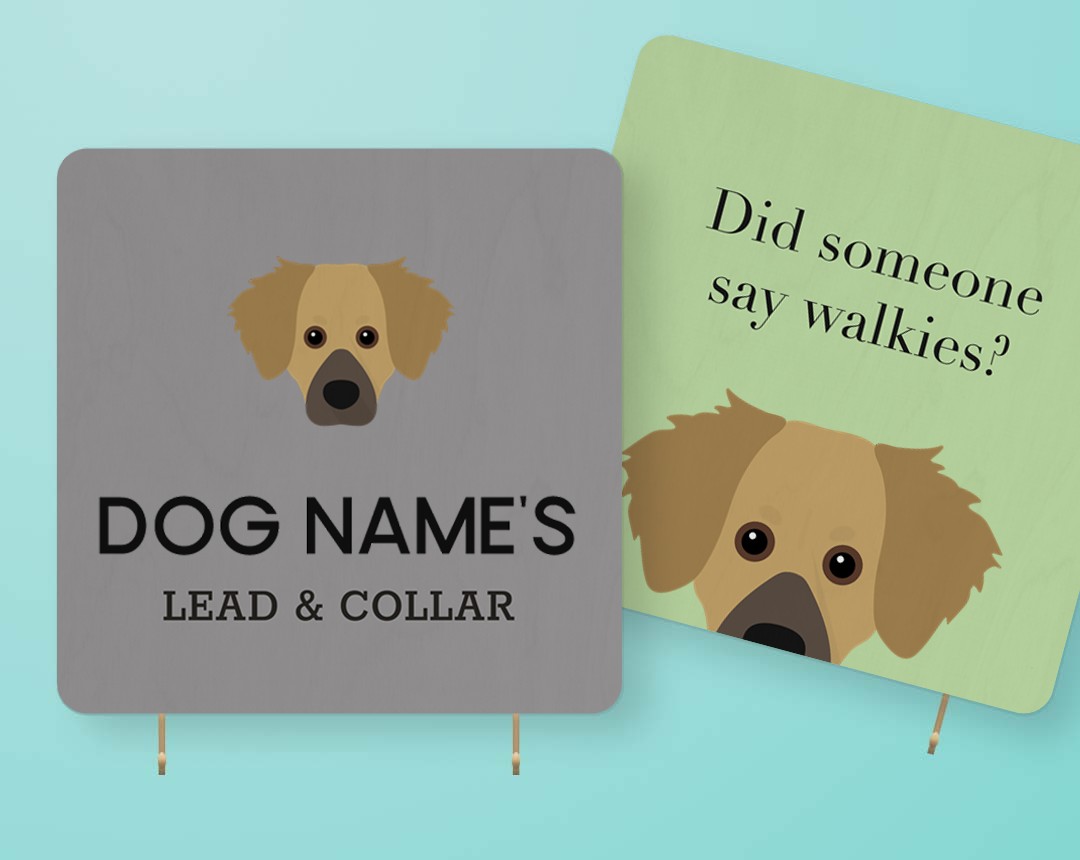 Personalized Lead & Collar Hangers