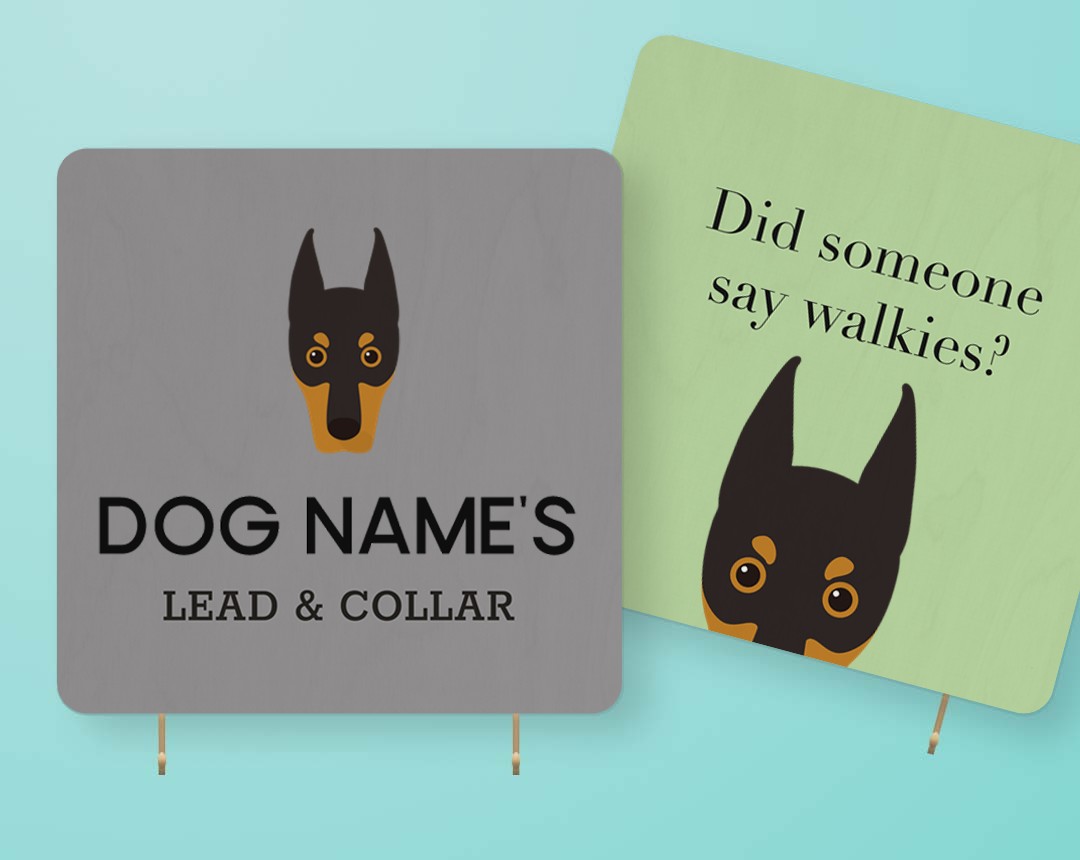 Personalized Lead & Collar Hangers