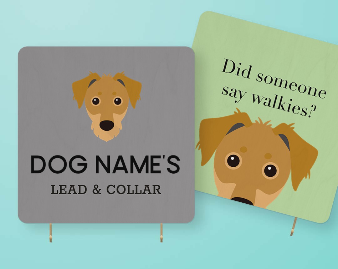 Personalized Lead & Collar Hangers
