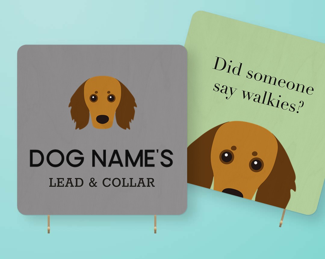 Personalized Lead & Collar Hangers
