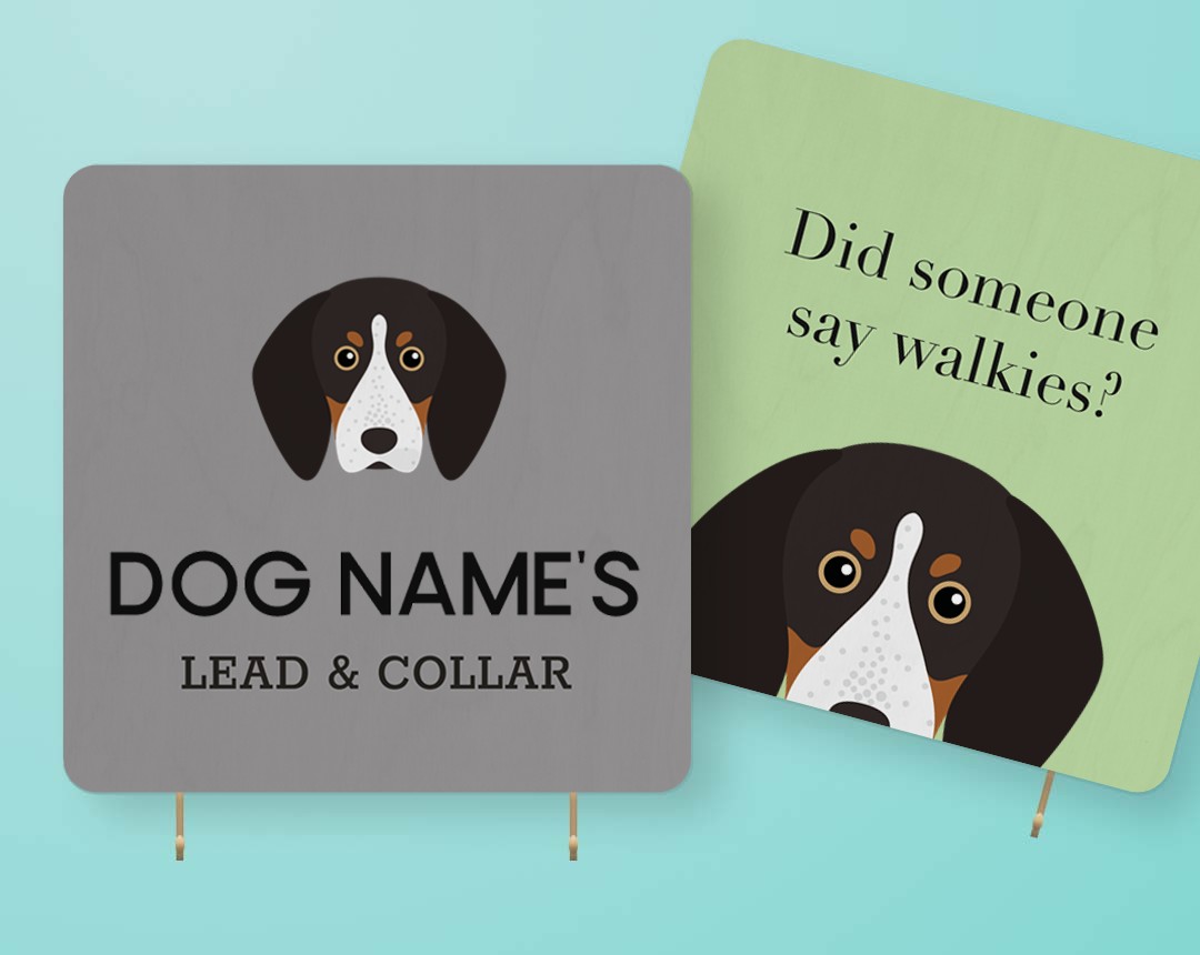 Personalized Lead & Collar Hangers