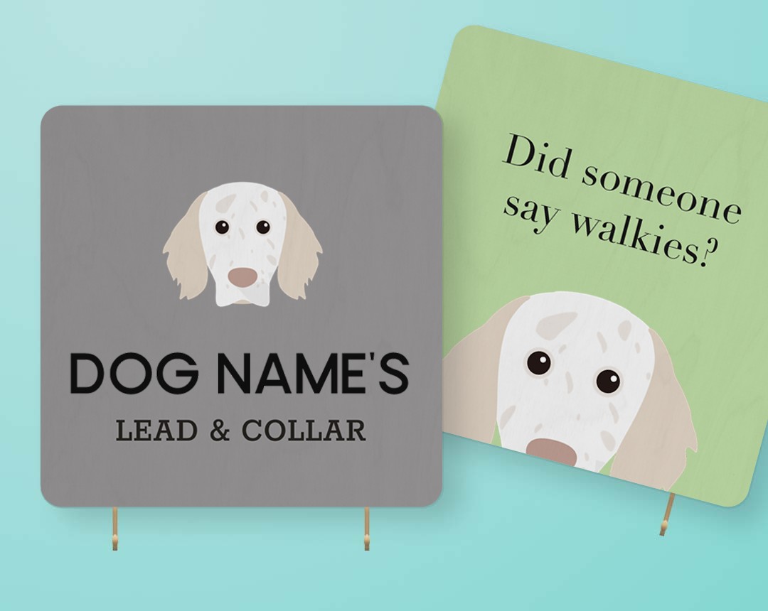 Personalized Lead & Collar Hangers