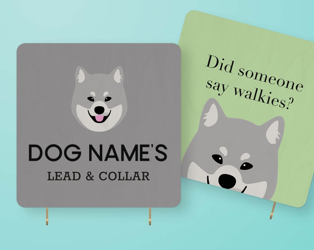 Personalized Lead & Collar Hangers