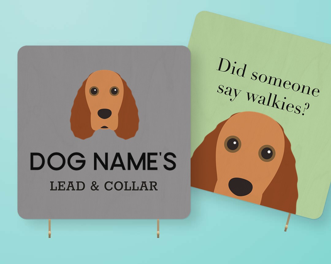 Personalized Lead & Collar Hangers