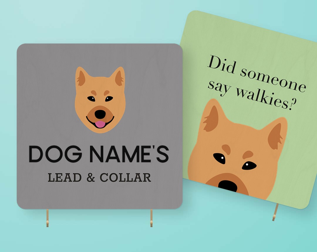 Personalized Lead & Collar Hangers