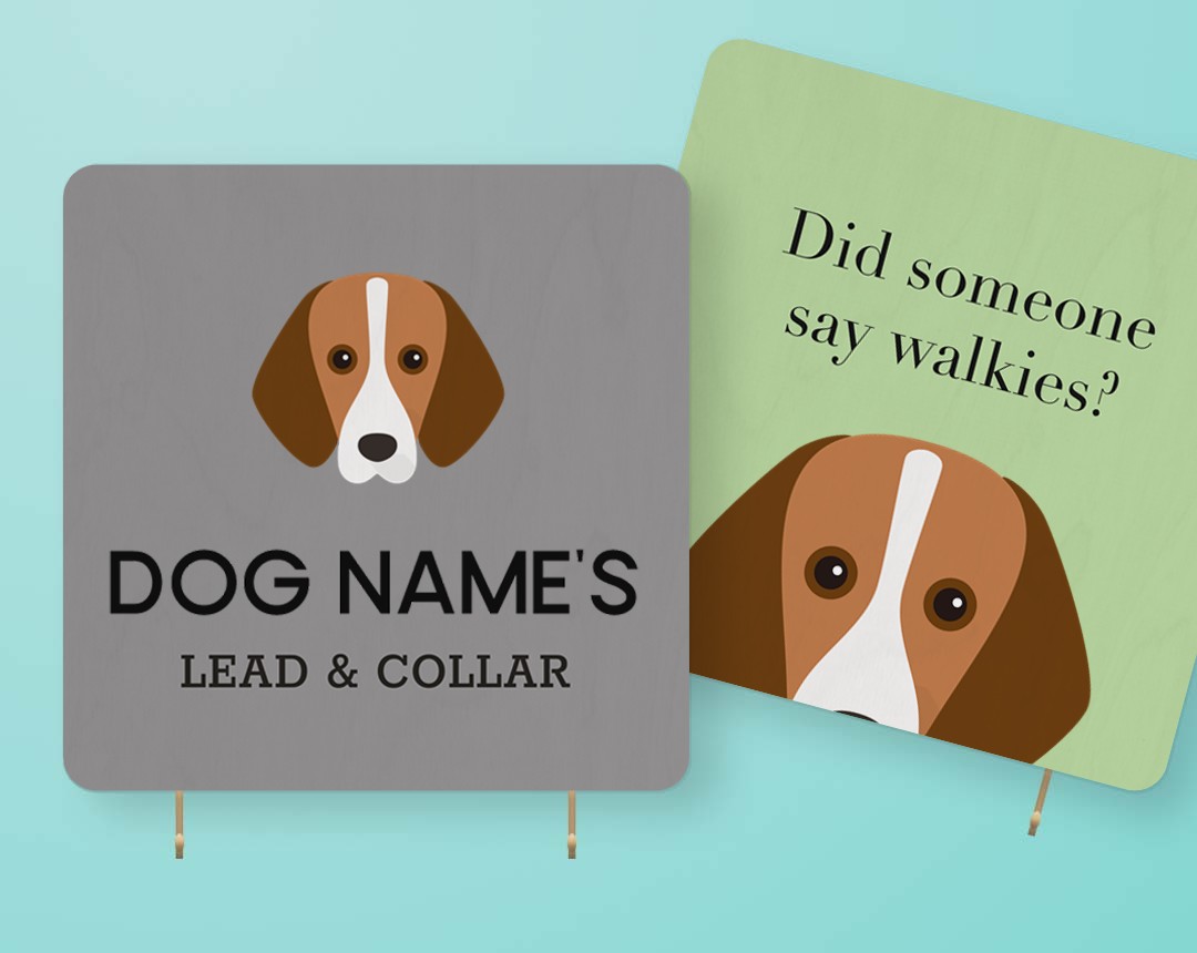Personalized Lead & Collar Hangers
