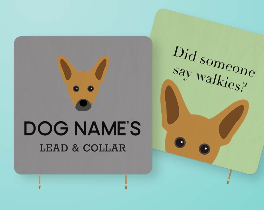 Personalized Lead & Collar Hangers