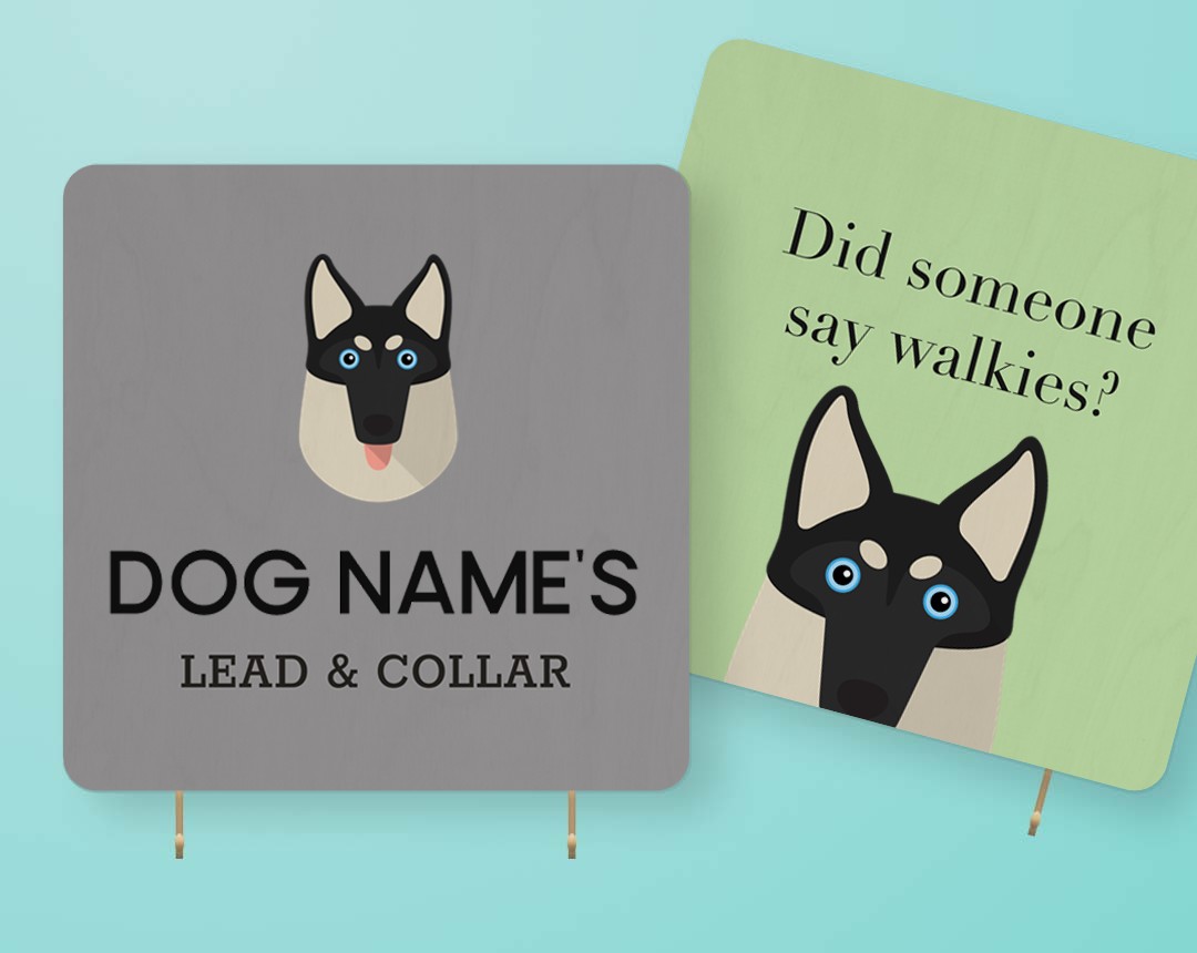 Personalized Lead & Collar Hangers