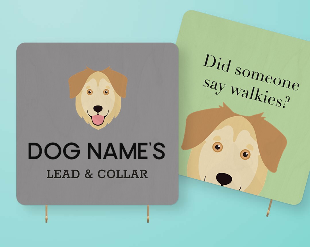 Personalized Lead & Collar Hangers