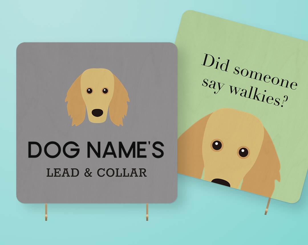 Personalized Lead & Collar Hangers