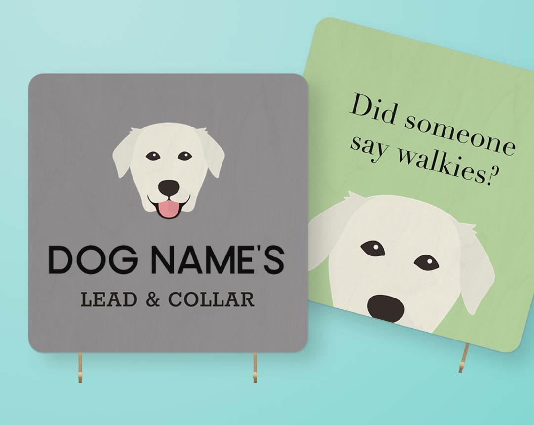 Personalized Lead & Collar Hangers