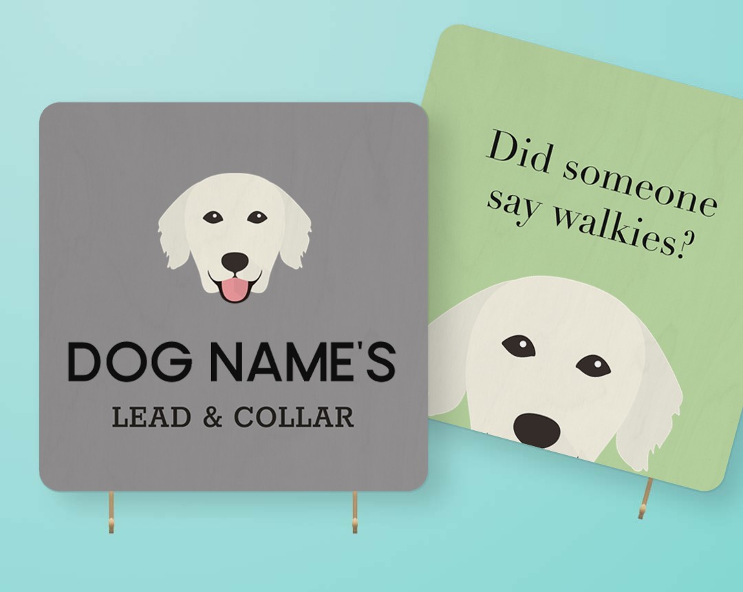 Personalized Lead & Collar Hangers