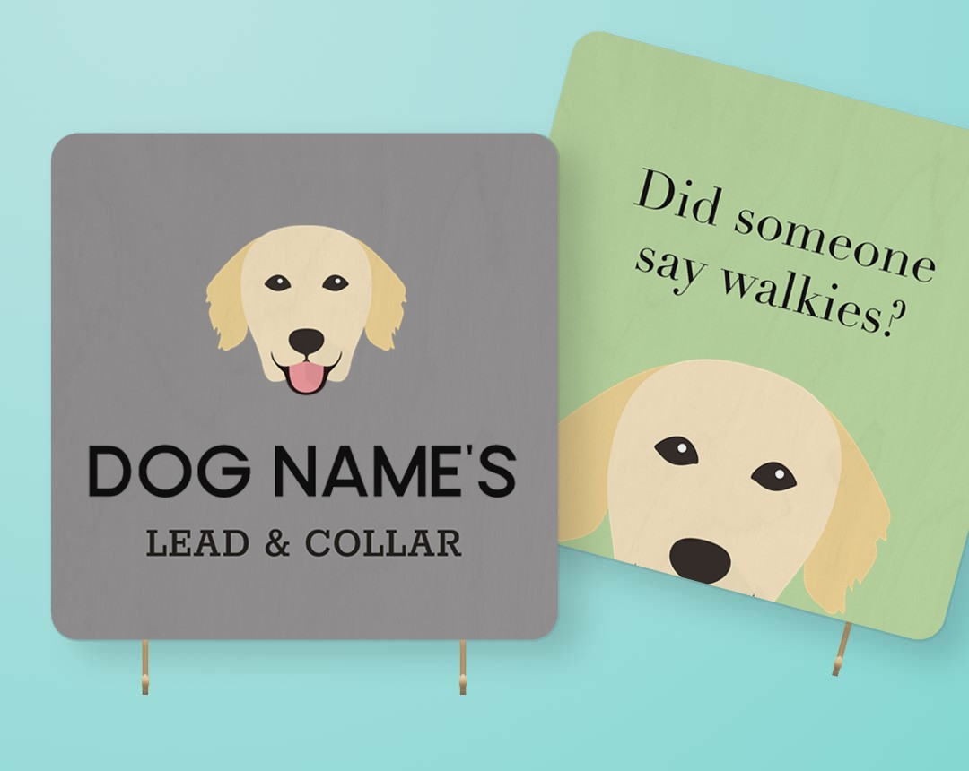 Personalized Lead & Collar Hangers