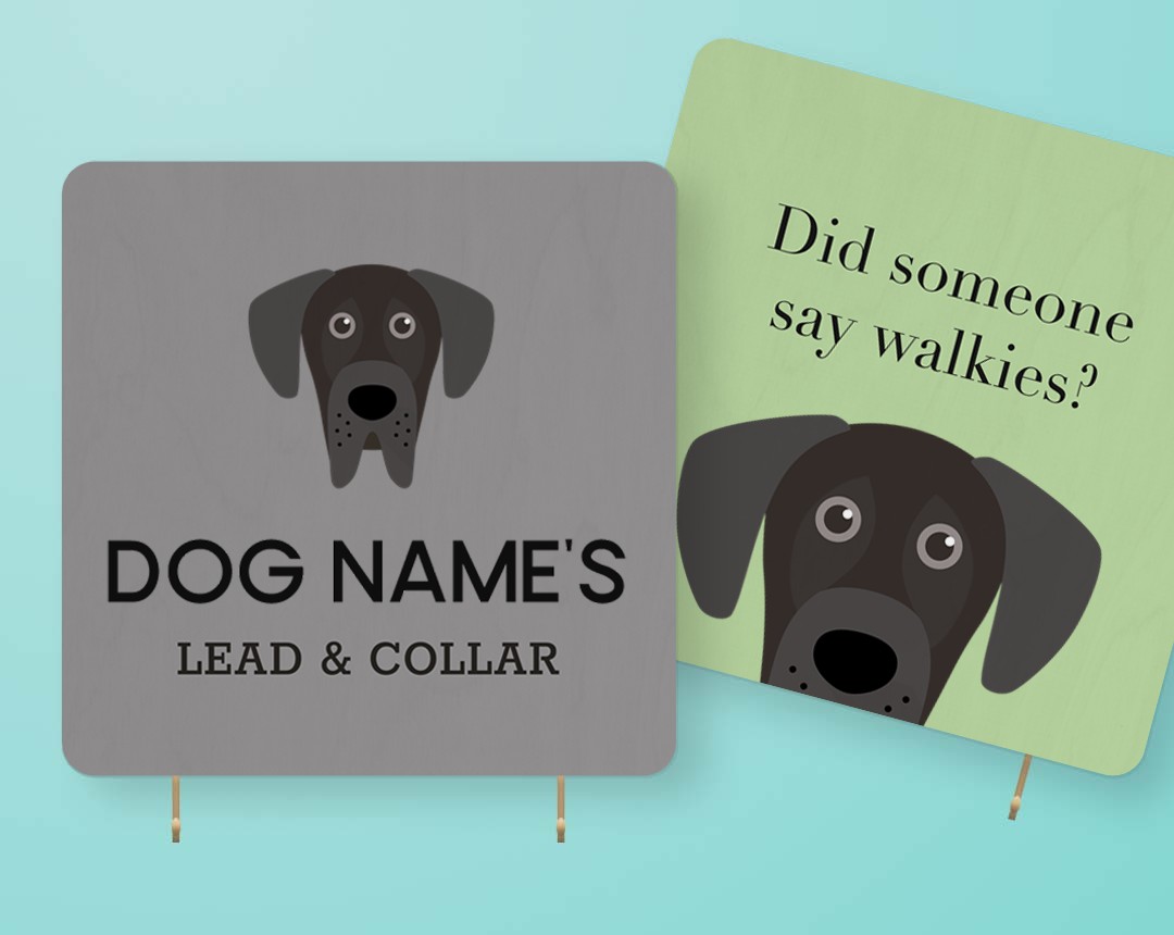 Personalized Lead & Collar Hangers