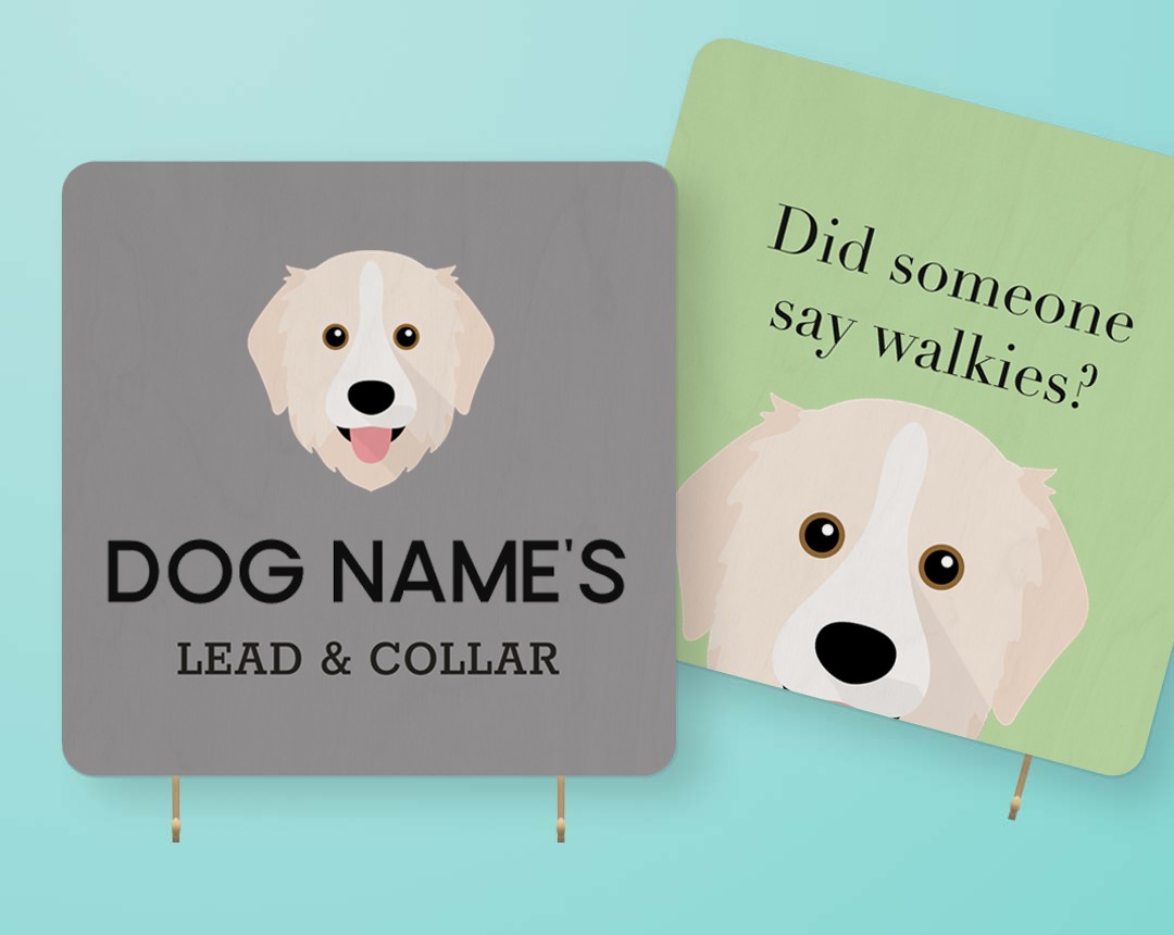 Personalized Lead & Collar Hangers