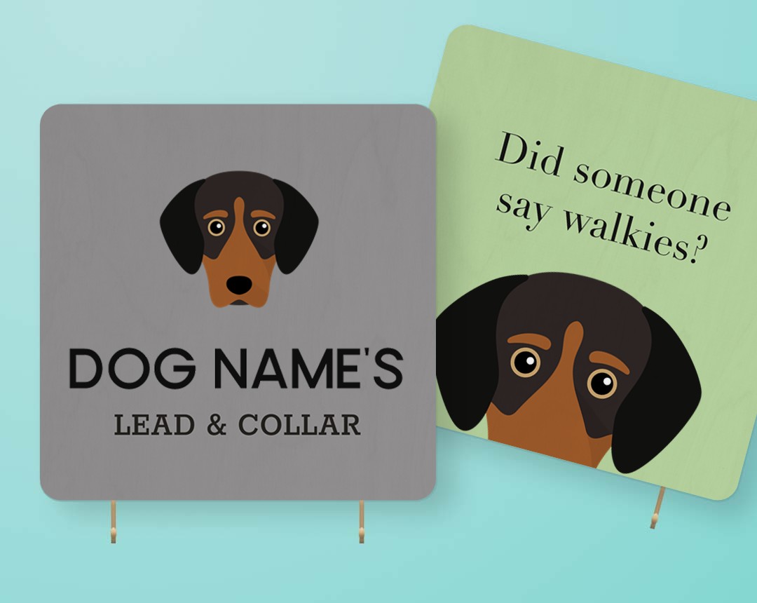 Personalized Lead & Collar Hangers