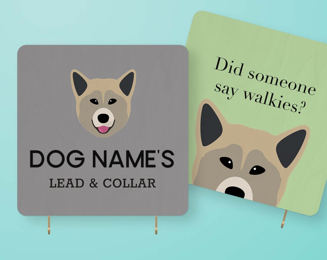 Personalized Lead & Collar Hangers