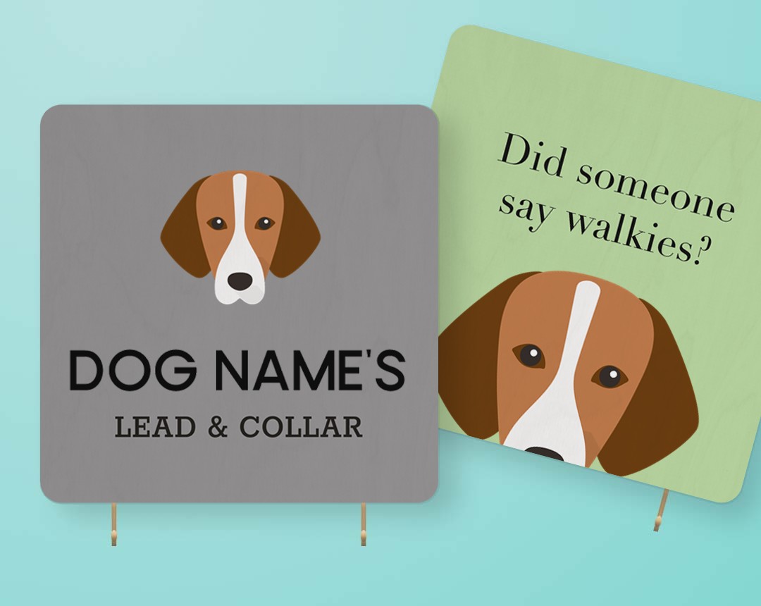 Personalized Lead & Collar Hangers