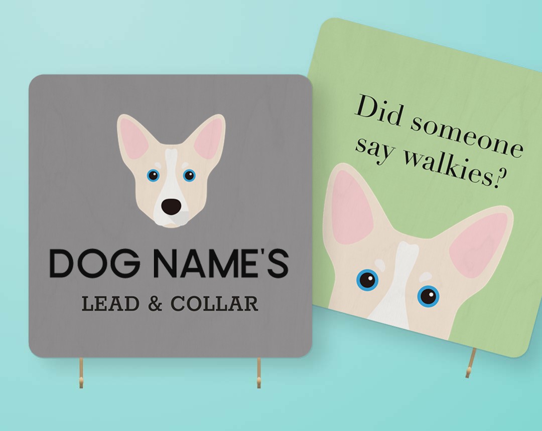 Personalized Lead & Collar Hangers