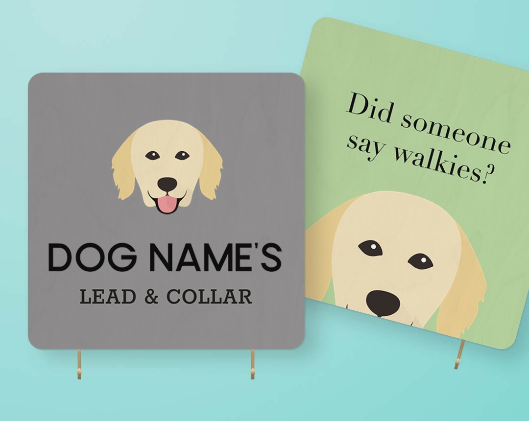 Personalized Lead & Collar Hangers