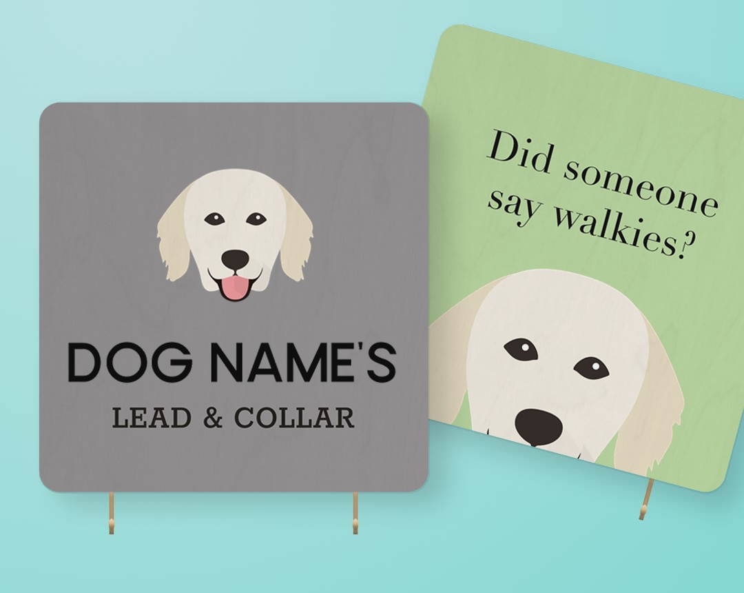 Personalized Lead & Collar Hangers