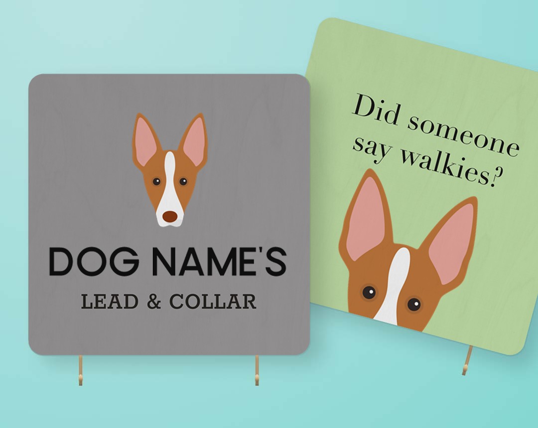 Personalized Lead & Collar Hangers