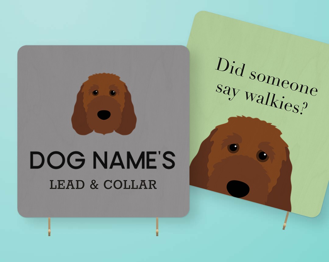 Personalized Lead & Collar Hangers