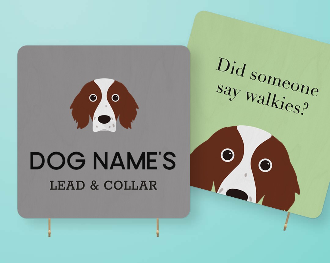 Personalized Lead & Collar Hangers