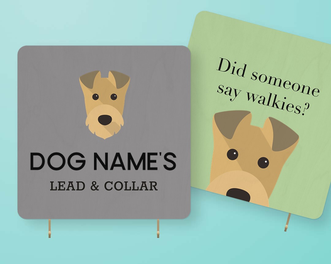Personalized Lead & Collar Hangers