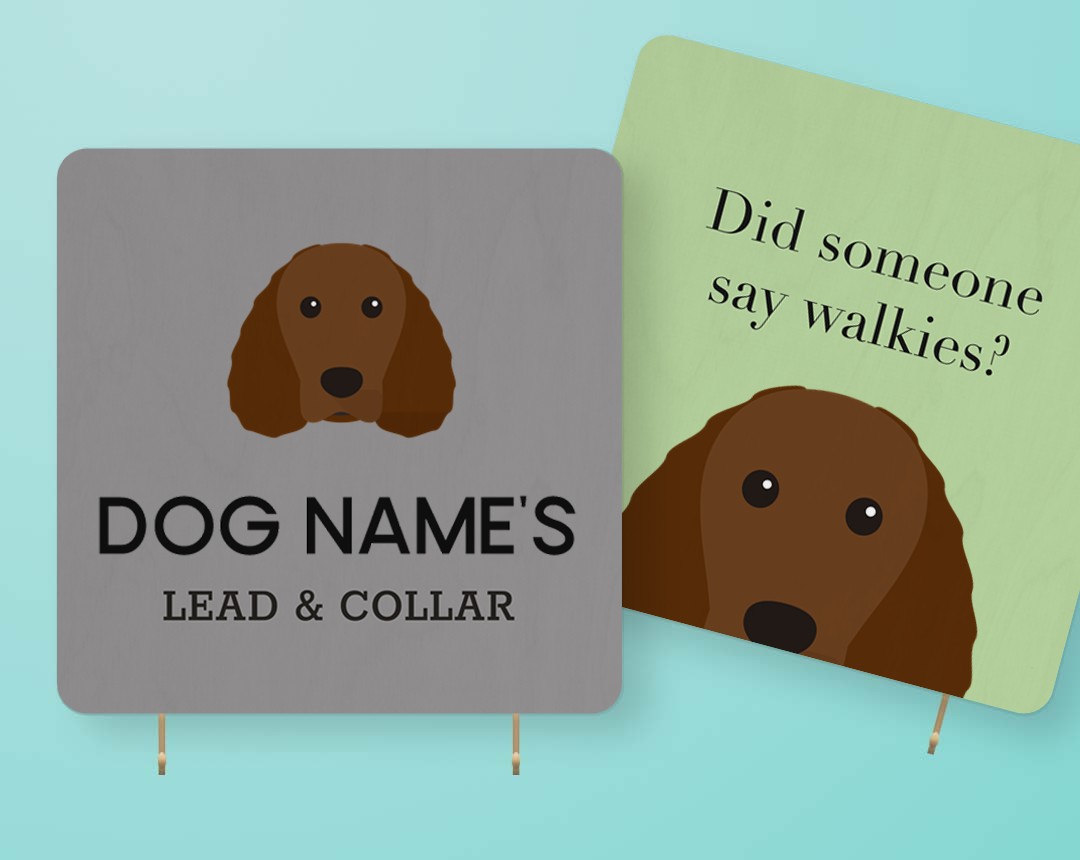 Personalized Lead & Collar Hangers