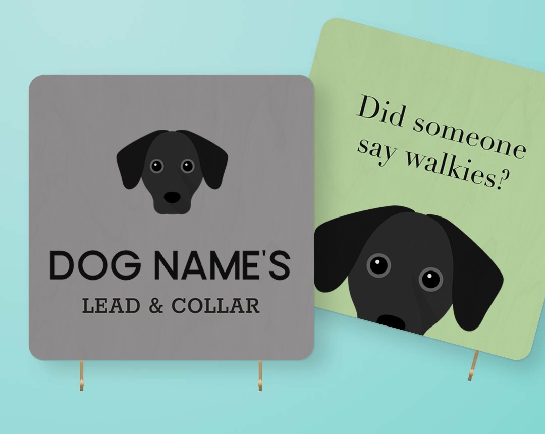 Personalized Lead & Collar Hangers