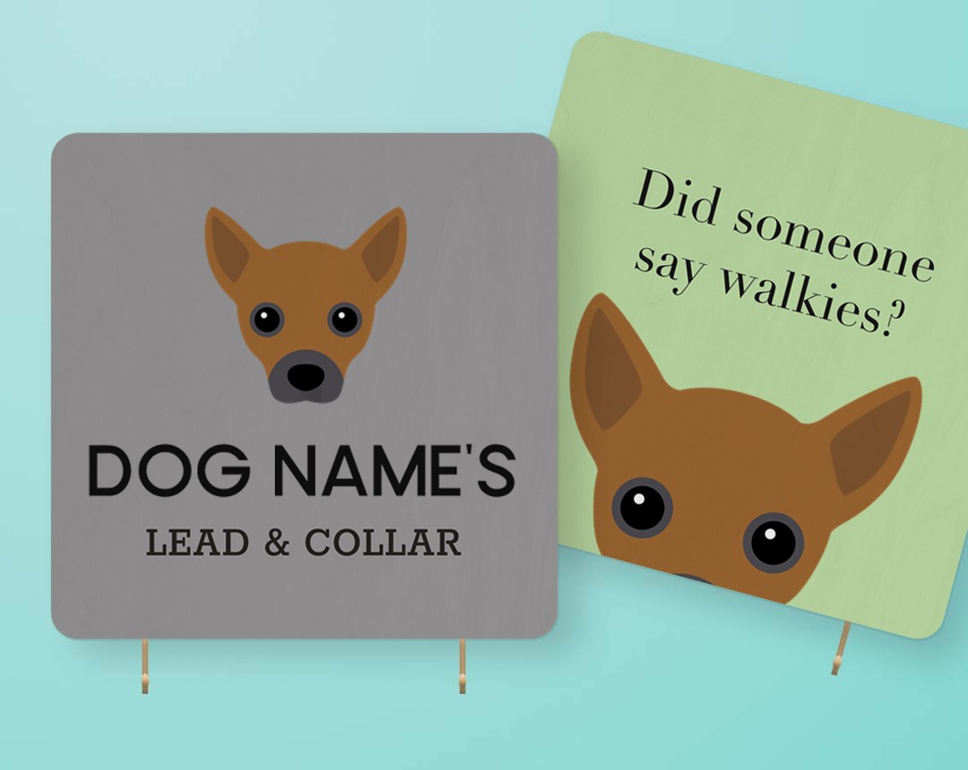 Personalized Lead & Collar Hangers