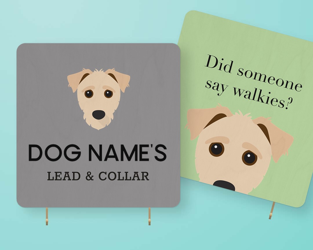 Personalized Lead & Collar Hangers