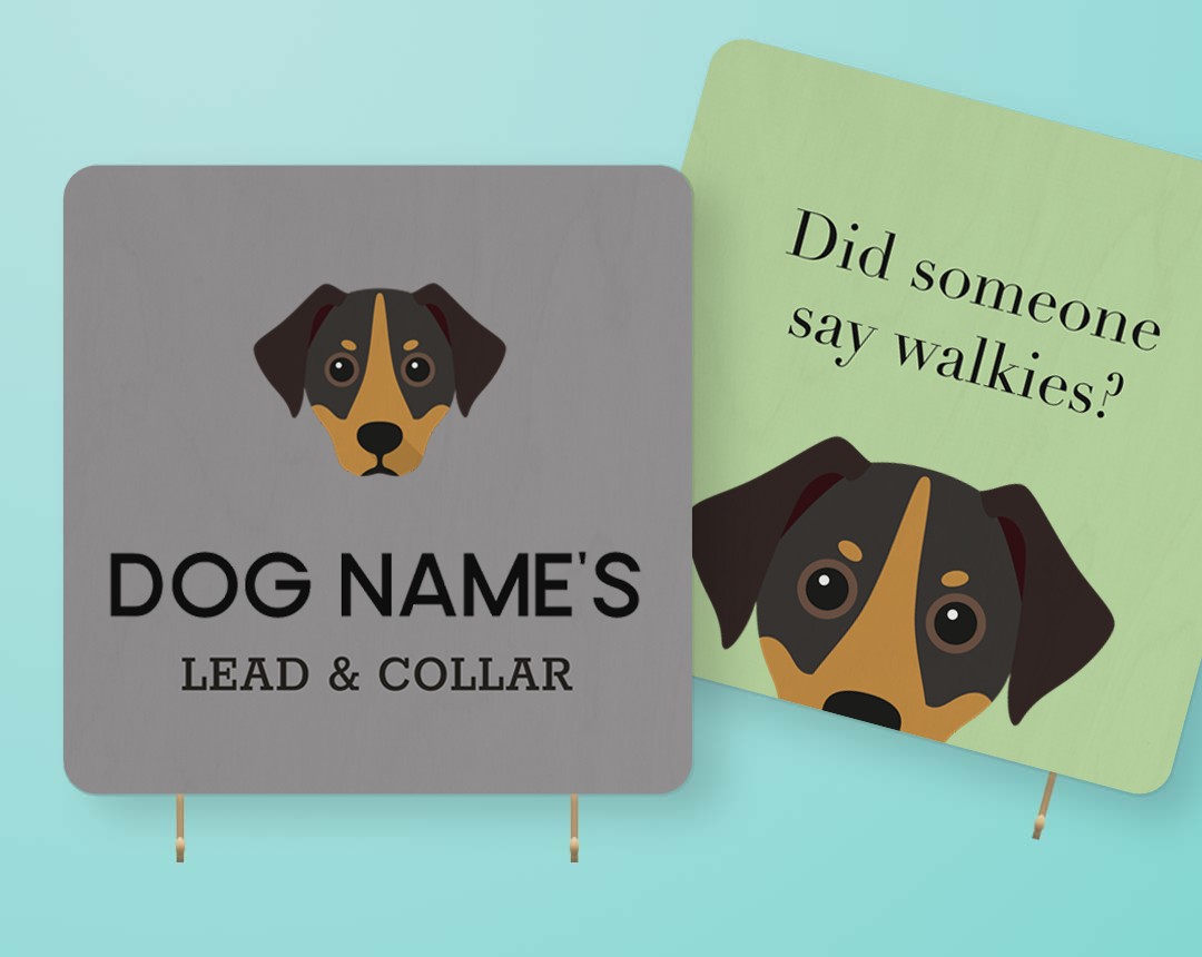 Personalized Lead & Collar Hangers