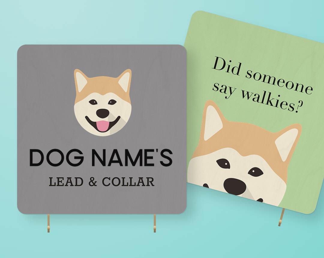 Personalized Lead & Collar Hangers