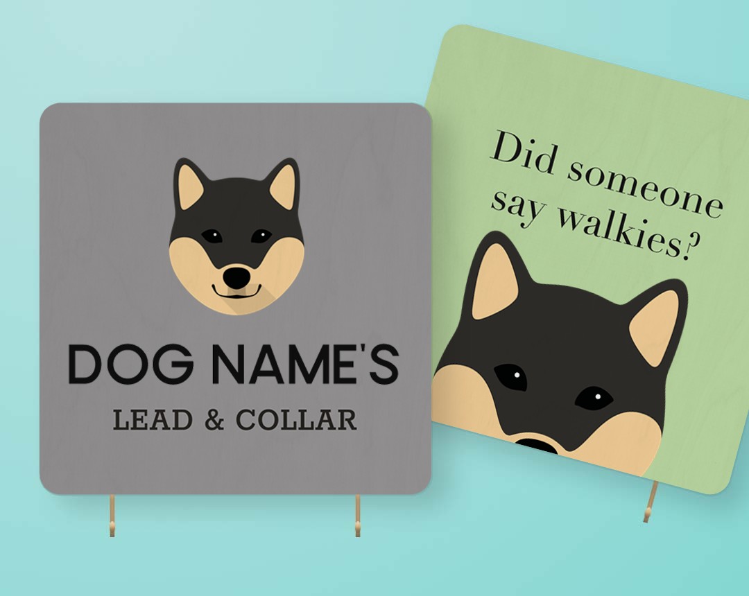 Personalized Lead & Collar Hangers