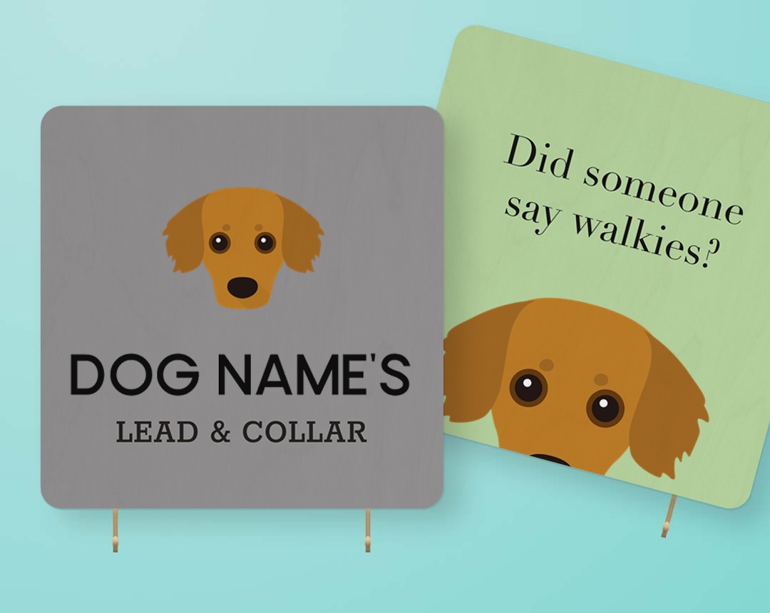 Personalized Lead & Collar Hangers