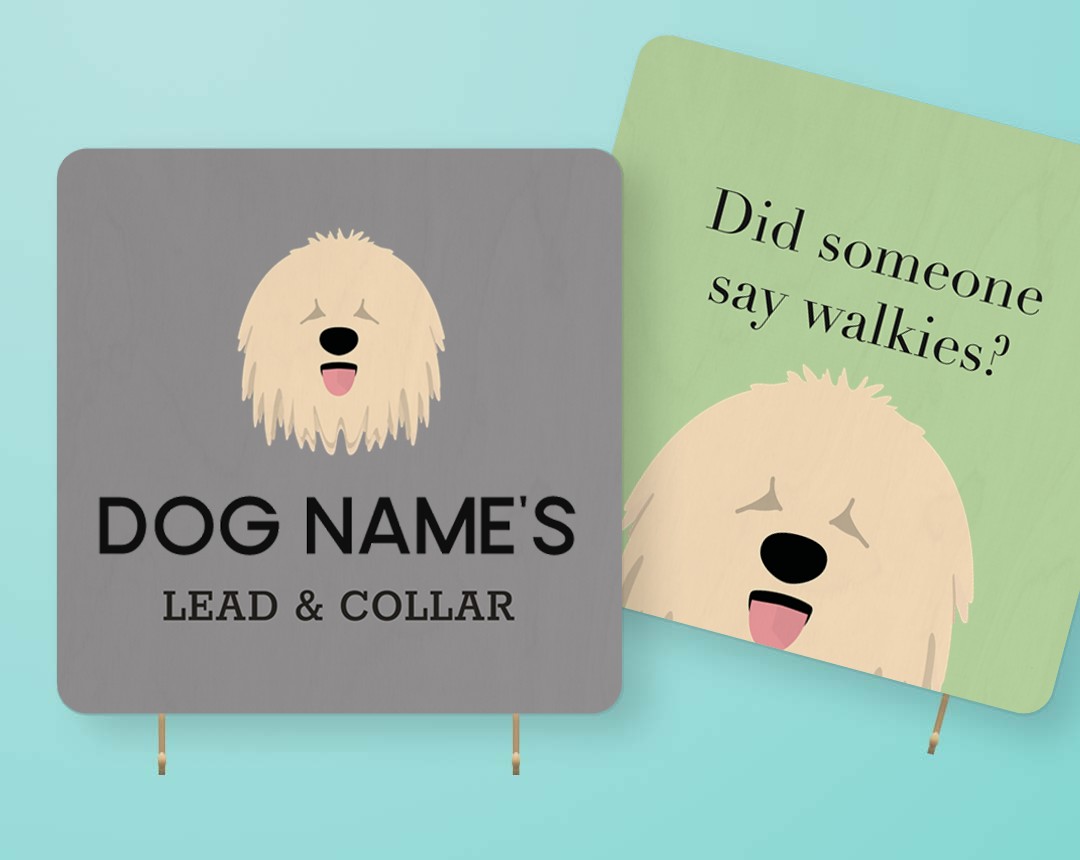 Personalized Lead & Collar Hangers