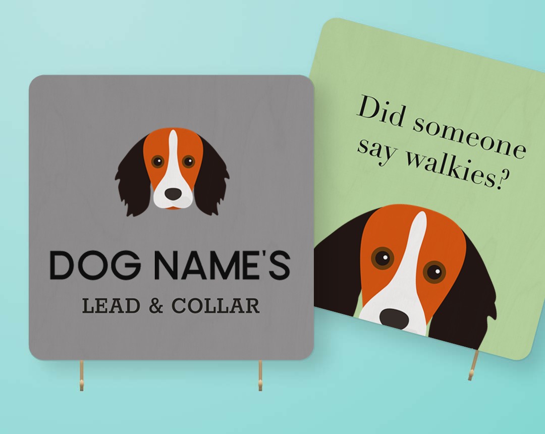 Personalized Lead & Collar Hangers