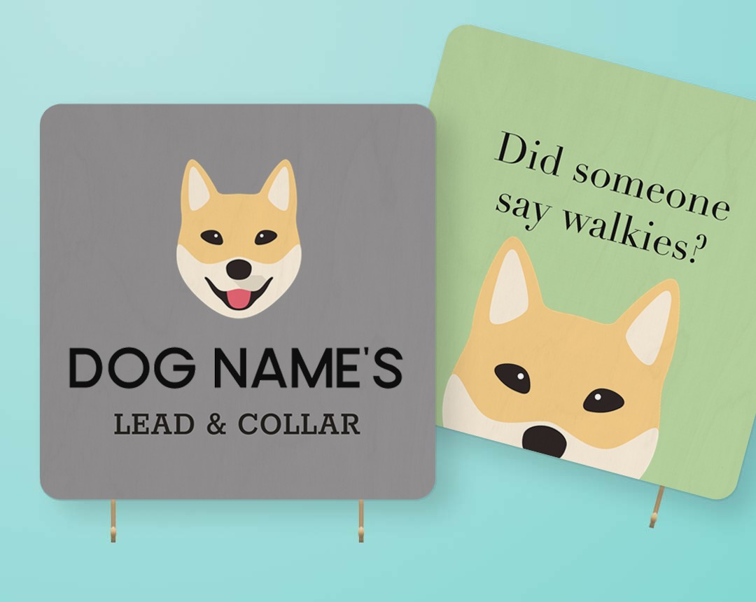 Personalized Lead & Collar Hangers