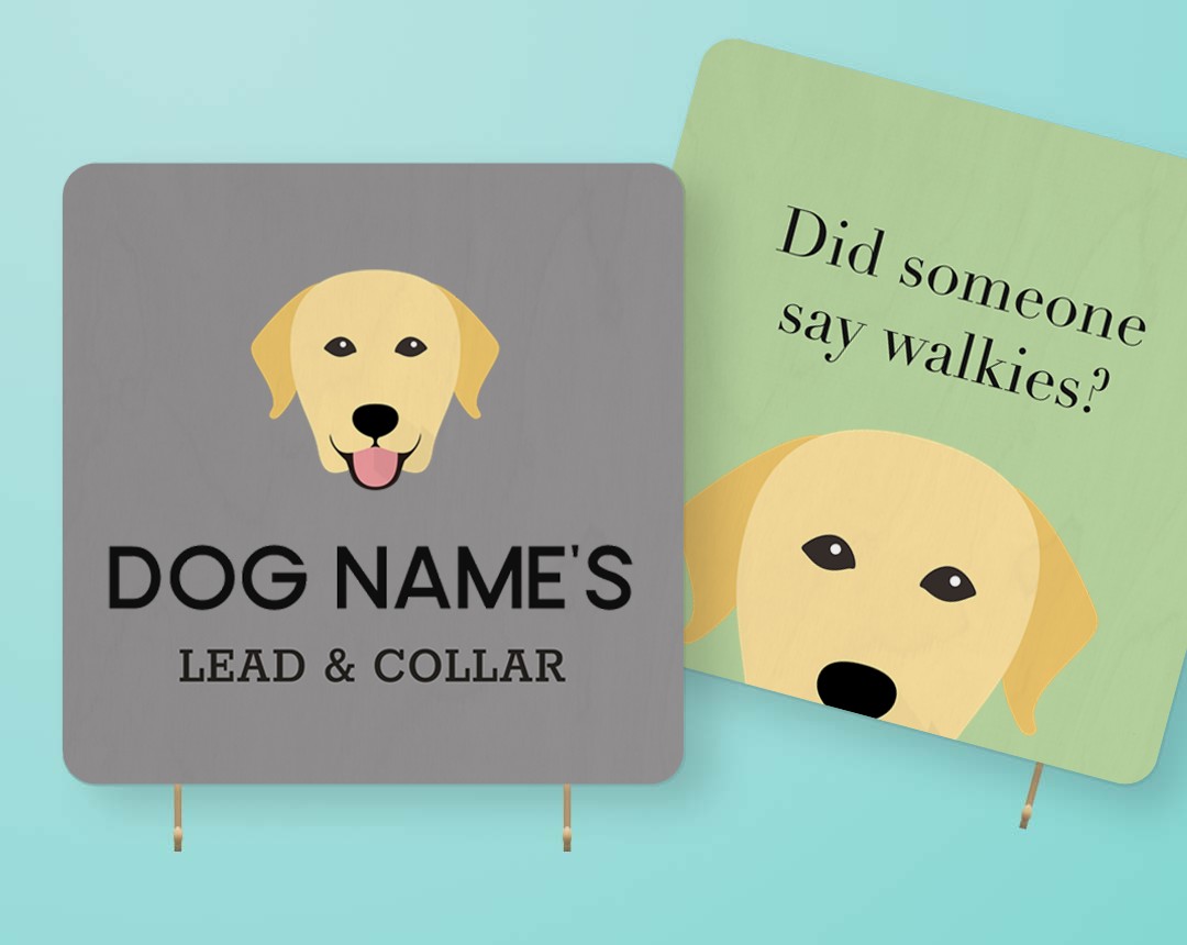 Personalized Lead & Collar Hangers