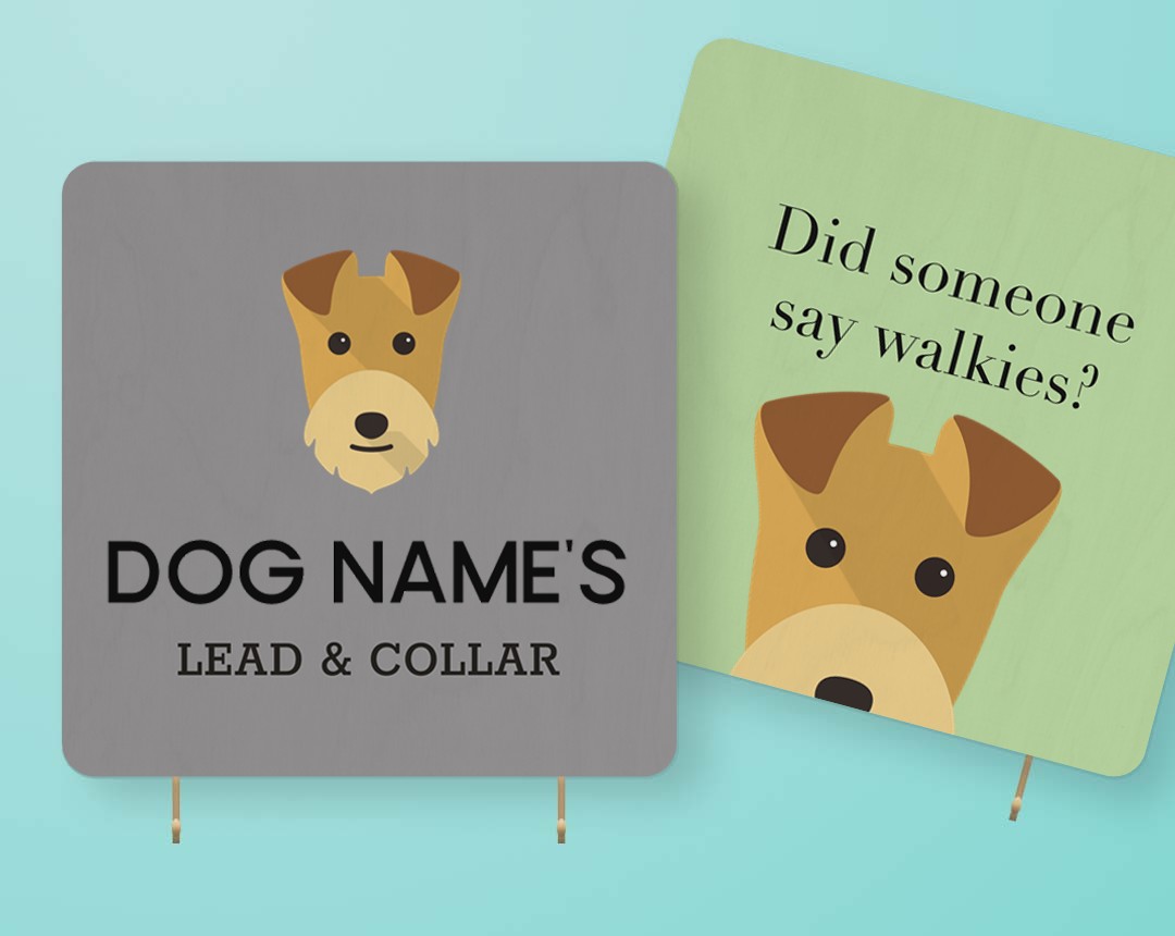 Personalized Lead & Collar Hangers
