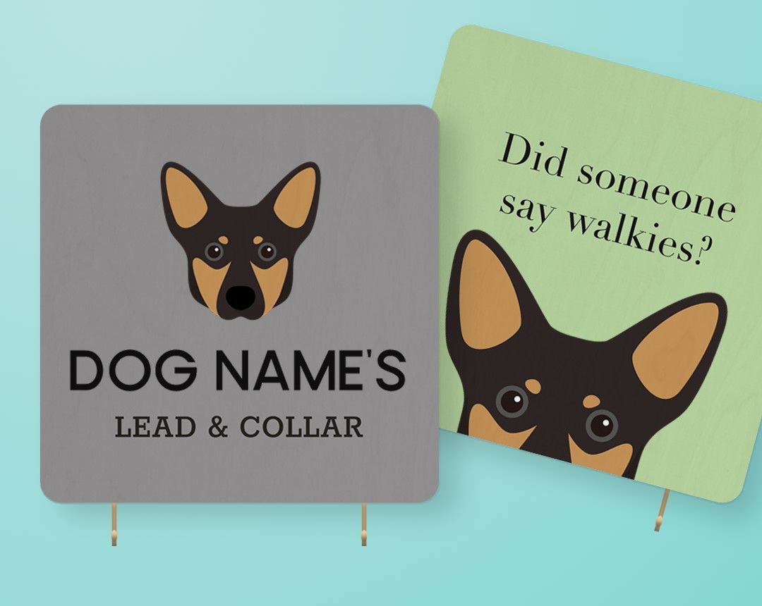 Personalized Lead & Collar Hangers