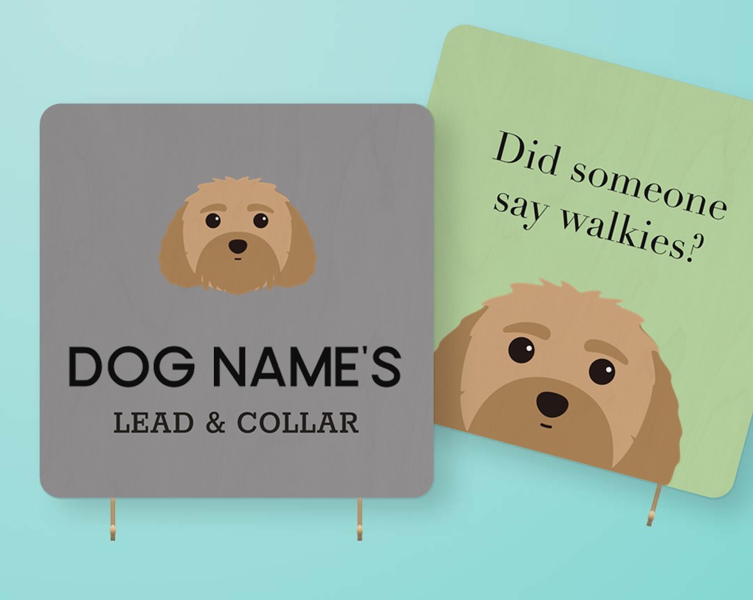Personalized Lead & Collar Hangers