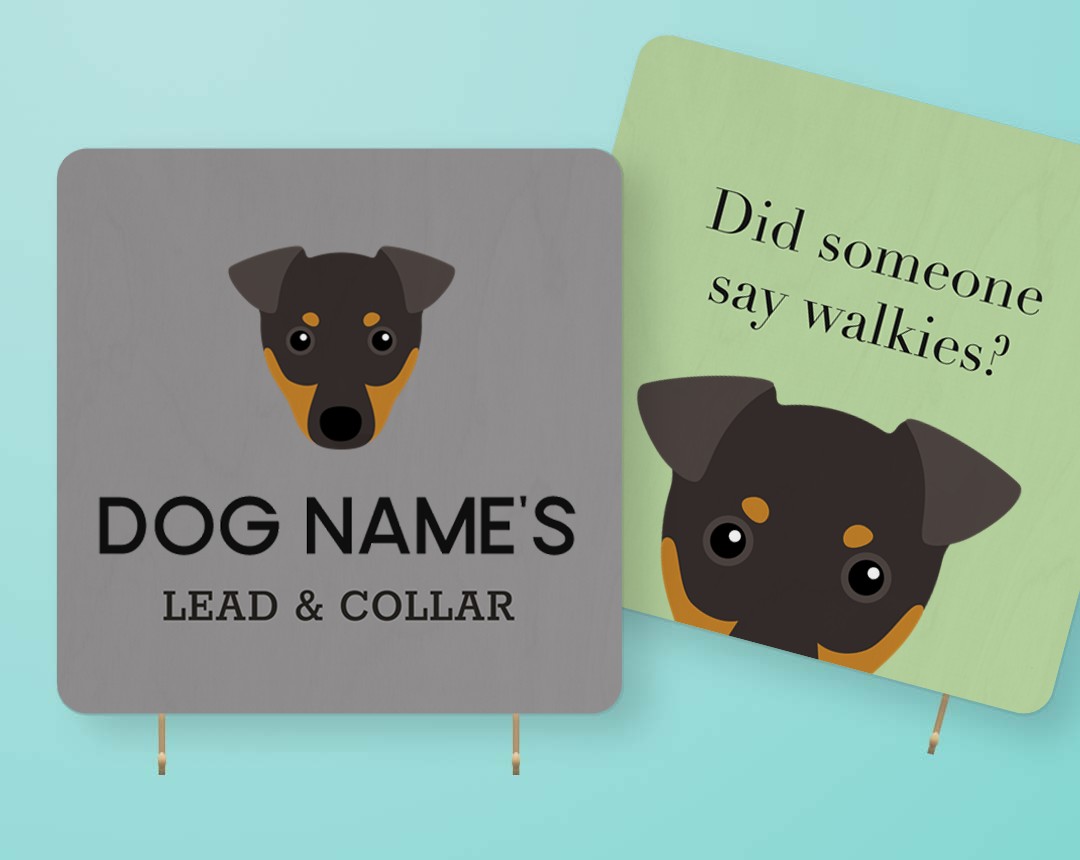 Personalized Lead & Collar Hangers